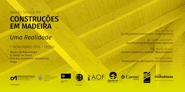 Sessão Técnica VIII - Construções em Madeira