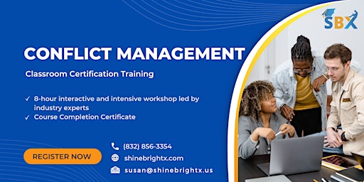Conflict Management Online Certification Training in Honolulu, HI primary image