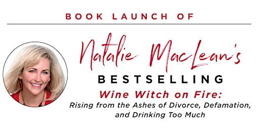Halifax Launch of Natalie MacLean's Bestselling Book "Wine Witch on Fire"