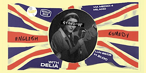 English stand-up comedy night  • Ostello Bello Milano Duomo primary image
