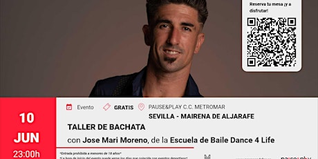 Taller de Bachata con Jose Mari - Pause&Play C.C. Metromar