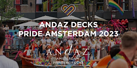 Primaire afbeelding van Andaz Amsterdam Pride Decks - Bubbles, bites & the best view
