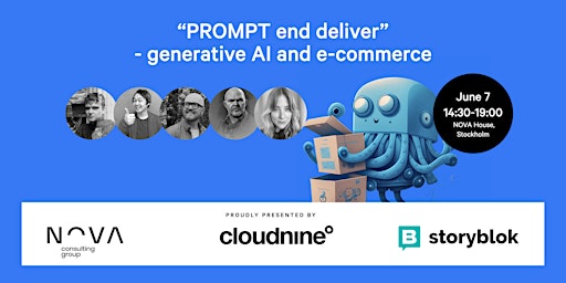 Prompt and deliver - Generative AI and e-commerce  primärbild