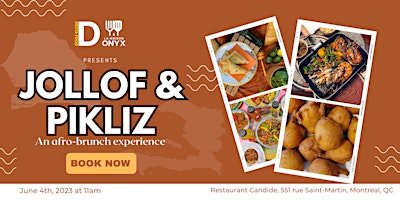 Jollof & Pikliz - An Afro Brunch Experience primary image