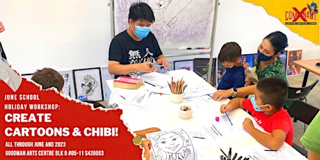 June Holiday Workshop: Create Chibi and Cartoons with ComXnaut Studio!