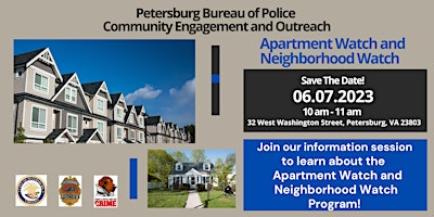 Apartment/Neighborhood Watch Program Information Session