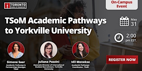 TSoM Academic Pathways to Yorkville University