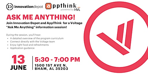 Voltage Ask Me Anything Information Session primary image