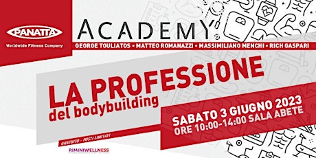 Panatta Academy | La professione del bodybuilding
