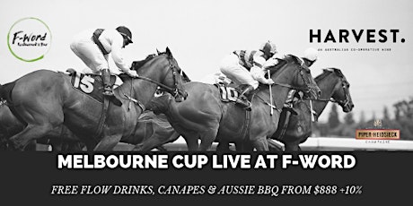 Melbourne Cup Live at F-Word primary image