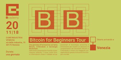 Bitcoin for Beginners VENEZIA Bitcoin for Beginners VENEZIA