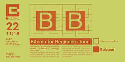 Bitcoin for Beginners BOLZANO Bitcoin for Beginners BOLZANO