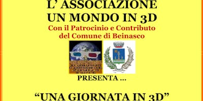 “UNA GIORNATA IN 3D” 6° EDIZIONE 2018 “UNA GIORNATA IN 3D” 6° EDIZIONE 2018