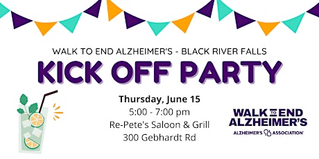 Kickoff Party - Walk to End Alzheimer's of Black River Falls