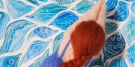 NEEDLE FELTED WILD SWIMMER FOR AGES 18+ or 12+ WITH ACCOMPANYING ADULT