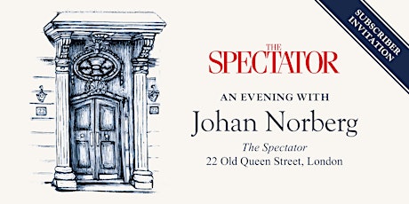 An evening with Johan Norberg primary image