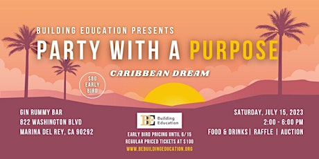 Party with a Purpose - Carribean Dream