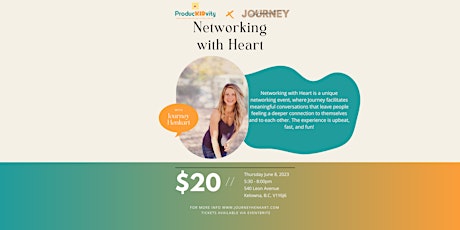 Networking with Heart by Journey Henkart