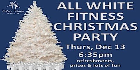 All White Fitness Christmas Party primary image