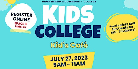 Kid's Café (Morning Session)