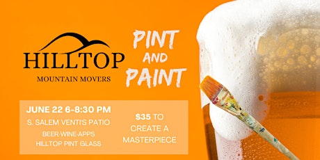Hilltop Property Group Pint and Paint Night