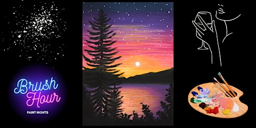 Paint Night: Lake Sunset primary image