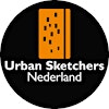 Logo van Urban Sketchers Nederland