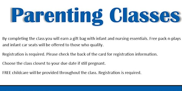 May Parenting Class