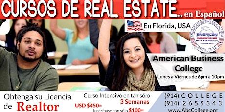 Imagen principal de Curso de Real Estate en Español, Florida-USA