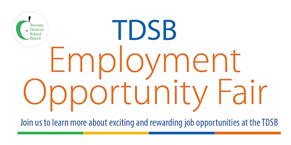 TDSB Employment Opportunity Fair