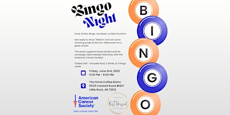 Bingo Night benefiting Best Dressed Little Rock & American Cancer Society