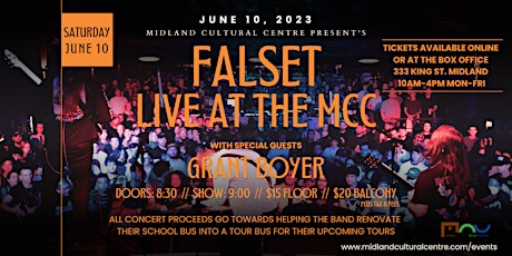 Falset- Live at the MCC! With Special Guest: Grant Boyer