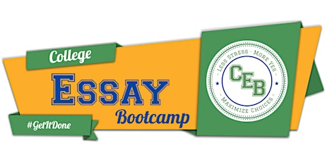 5 Day College Essay Boot Camp with Destination YOUniversity