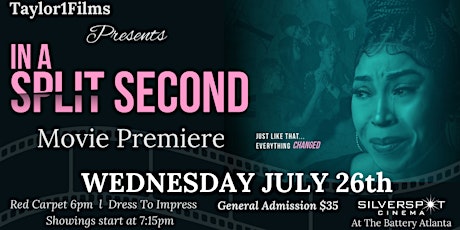 "In A Split Second" Movie Premiere