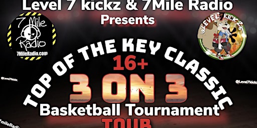 Top Of The Key 3 on 3 Basketball Tournament primary image