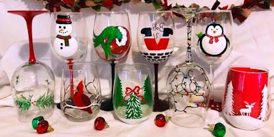 Wine Glass Painting Party At Tualatin Estate Vineyard Forest Grove