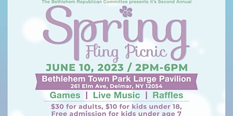 The Second Annual Spring Fling Picnic