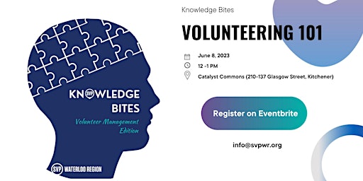 Social Venture Partners Knowledge Bites - Volunteer Edition (Volunteer 101) primary image