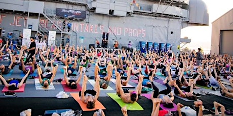 IronStrength and Sunset Yoga on Intrepid with Special Guest Chris Temple