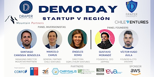 Imagen principal de Demo Day Startup V Región
