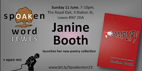 Spoaken Word Lewes with Janine Booth