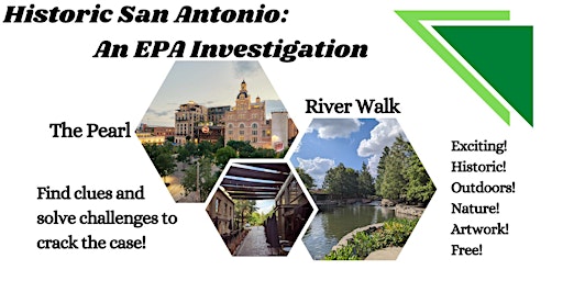 Imagen principal de FREE San Antonio Outdoor Escape Game: An EPA Investigation