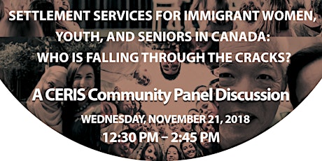 Settlement Services for Immigrant Women, Youth, and Seniors in Canada: Who Is Falling through the Cracks? primary image