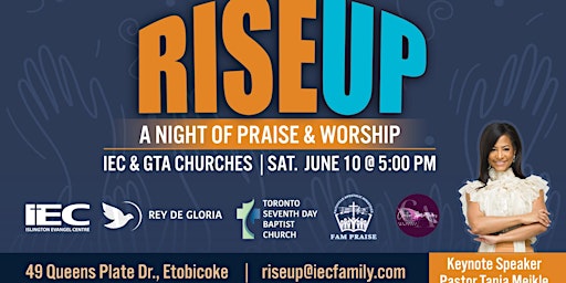 Hauptbild für Rise Up - A Night of Praise and Worship