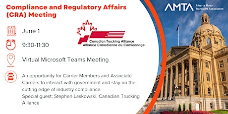 AMTA Compliance and Regulatory Affairs Carrier Meeting