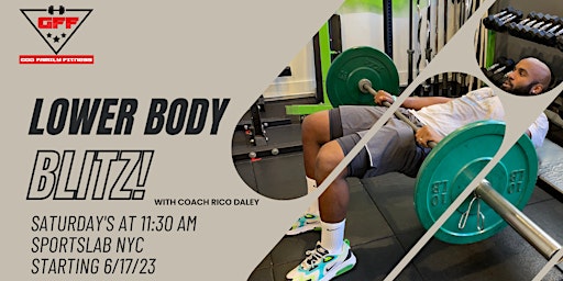 Image principale de Lower Body Blitz By Coach Rico Daley