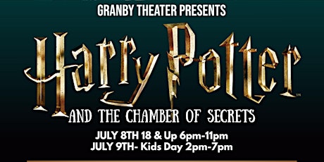 Harry Potter and The Chamber of Secrets Adult Night