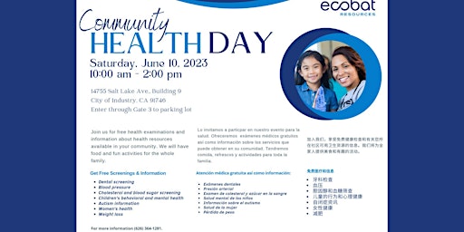 Community Health Day primary image