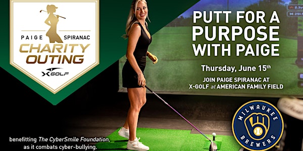 Paige Spiranac Charity X-Golf Outing at American Family Field