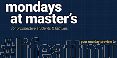 Mondays At Master's primary image